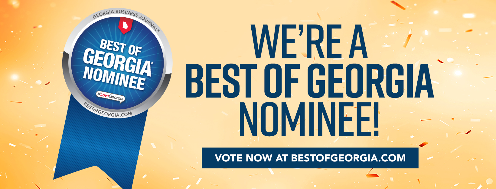 We are a Best of Georgia 2026 nominee