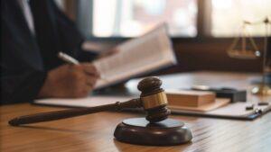 A probate judge reviews documents and considers what a conservatorship means to the family in an upcoming case.